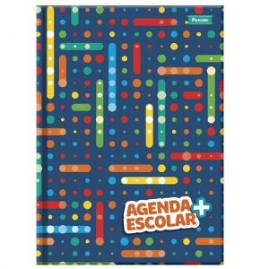 Agenda Brochura Escolar 5176831 Foroni - Envio de Capas Conforme Disponibilidade do Estoque