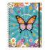 Agenda Espiral Planner Permanente Flower Power Jandaia - Envio de Capas Conforme Disponibilidade do Estoque