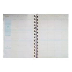 Agenda Espiral Planner Permanente La Creme Jandaia - Envio de Capas Conforme Disponibilidade do Estoque