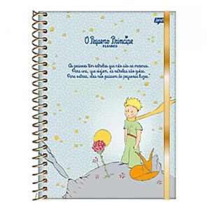 Agenda Espiral Planner Permanente O Pequeno Príncipe Jandaia - Envio de Capas Conforme Disponibilidade do Estoque