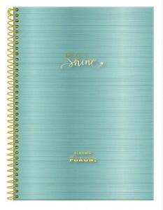 Agenda Espiral Planner Permanente Shine 5679175 Foroni - Envio de Capas Conforme Disponibilidade do Estoque