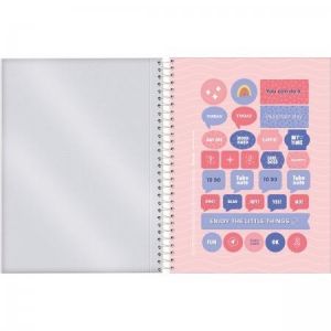 Agenda Espiral Planner Permanente Up Town 5679400 Foroni - Envio de Capas Conforme Disponibilidade do Estoque