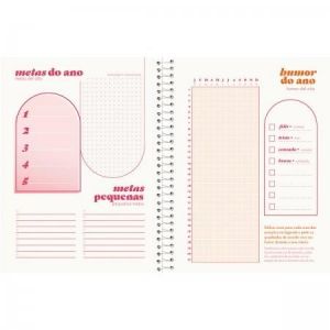 Agenda Espiral Planner Permanente Up Town 5679400 Foroni - Envio de Capas Conforme Disponibilidade do Estoque