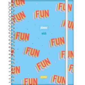 Agenda Espiral Planner Permanente Wish Jandaia -  Envio de Capas Conforme Disponibilidade do Estoque