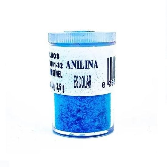 Anilina Escolar Azul 3.5 grs. Cores e Brilhos