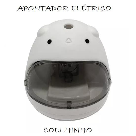 Apontador Elétrico Automático Coelhinho KZ244 Kaz