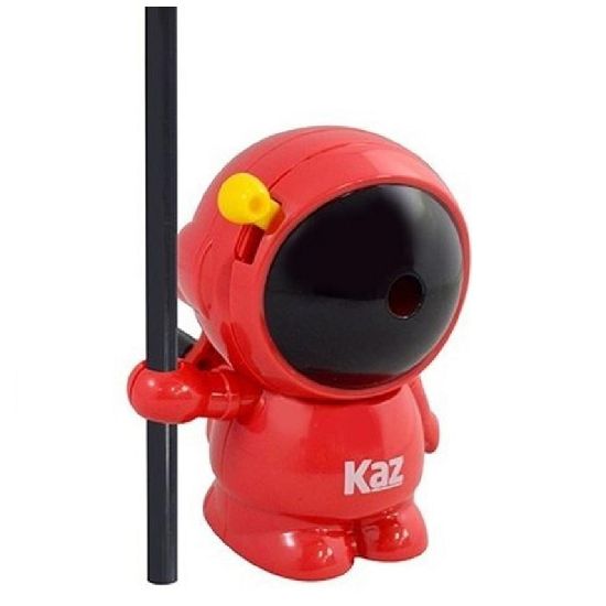 Apontador Manual De Mesa Astronauta KZ232 Kaz - Envio da Cor Conforme Disponibilidade do Estoque