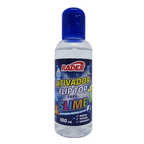 Ativador De Slime Flip Top 100ml. Radex