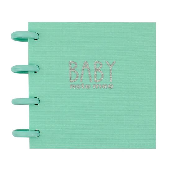 Baby Note Mee Pequeno Verde Menta Pontilhado