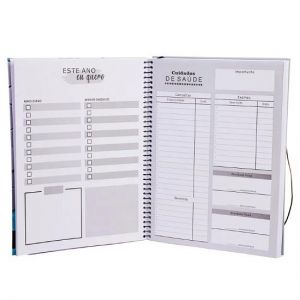 Bloco Planner Semanal 96 Folhas AG23098 Interponte - Envio de Capas Conforme Disponibilidade do Estoque