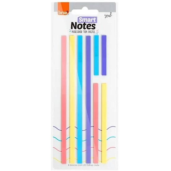 Bloco Smart Notes Pastel 160 Folhas BA1061 BRW