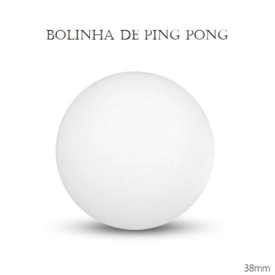 Bola De Ping Pong Branca