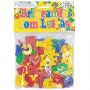 Brincando Com Letras Com 62 Peças Pais e Filhos