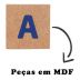 Brincando De Aprender Com Letras MDF 10778 Pais e Filhos