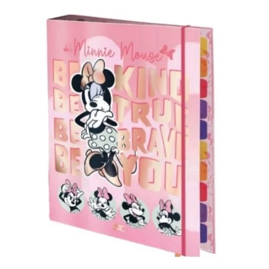 Caderno Argolado Com Elástico Minnie 4416 Dac