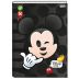 Caderno Brochura 1/4 (Pequeno) 80 Folhas Capa Dura Disney Emoji Jandaia - Envio de Capas Conforme Disponibilidade do Estoque