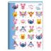 Caderno Brochura 1/4 (Pequeno) 80 Folhas Capa Dura Disney Emoji Jandaia - Envio de Capas Conforme Disponibilidade do Estoque