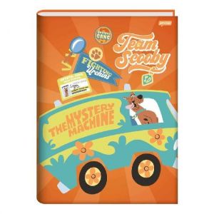 Caderno Brochura 1/4 (Pequeno) 80 Folhas Capa Dura Scooby Doo Jandaia -  Envio de Capas Conforme Disponibilidade do Estoque