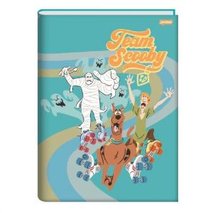 Caderno Brochura 1/4 (Pequeno) 80 Folhas Capa Dura Scooby Doo Jandaia -  Envio de Capas Conforme Disponibilidade do Estoque