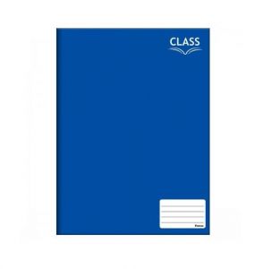 Caderno Brochura 1/4 (Pequeno) 96 Folhas Capa Dura Azul 3589365 Foroni