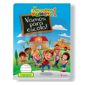  Caderno Brochura Linguagem 70grs. 40 Folhas Tamoio - Envio de Capas Conforme Disponibilidade do Estoque