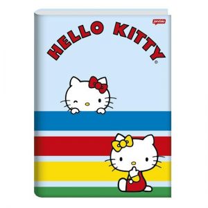 HELLO KITTY - Livro Pequeno para Colorir e 5 Lápis de Cera