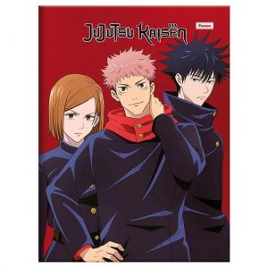 Caderno Brochura Universitário (Grande) 80 Folhas Capa Dura Jujutsu Kaisen 4070819 Foroni - Envio de Capas Conforme Disponibilidade do Estoque