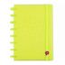 Caderno Bubble A5 Amarelo Neon Pop Disc