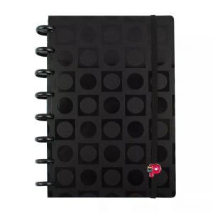 Caderno Bubble A5 Black Pop Disc