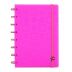 Caderno Bubble A5 Rosa Neon Pop Disc