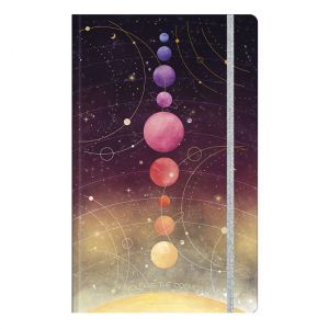 Caderno Costurado Capa Dura Pontilhado Fitto G 80 Folhas Magic Tilibra - Envio de Capas Conforme Disponibilidade do Estoque