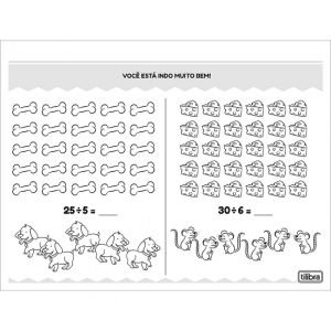 Caderno Matemática Divisão Com 20 Folhas Tilibra