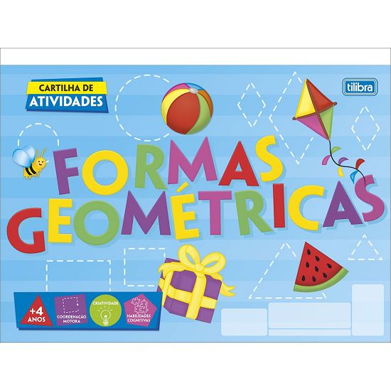 Caderno Atividade Formas Geométricas Com 20 Folhas Tilibra