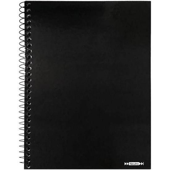 Caderno Espiral 1/4 (Pequeno) 48 Folhas Capa Dura Neutro 2411 Tamoio