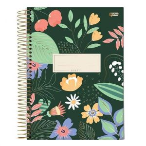 Caderno Espiral 1/4 (Pequeno) 80 Folhas Capa Dura Liberty Jandaia - Envio de Capas Conforme Disponibilidade do Estoque