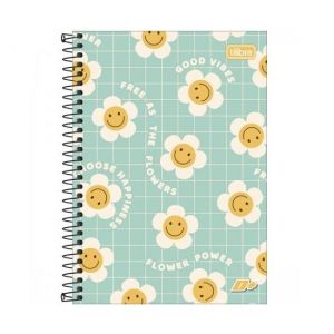 Caderno Espiral 1/4 (Pequeno) 96 Folhas Capa Dura Mais + Tilibra - Envio de Capas Conforme Disponibilidade do Estoque