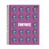 Caderno Espiral Universitário (Grande) 10 Matérias 200 Folhas Capa Dura Fortnite Foroni - Envio de Capas Conforme Disponibilidade do Estoque