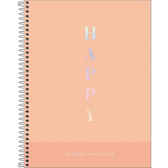 Caderno Espiral A4 90g 80 Folhas Capa Dura Happy Tilibra - Envio de Capas Conforme Disponibilidade do Estoque