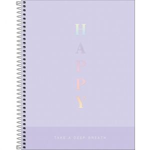 Caderno Espiral A4 90g 80 Folhas Capa Dura Happy Tilibra - Envio de Capas Conforme Disponibilidade do Estoque