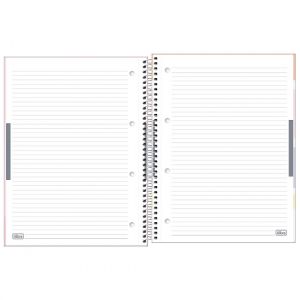 Caderno Espiral A4 90g 80 Folhas Capa Dura Happy Tilibra - Envio de Capas Conforme Disponibilidade do Estoque