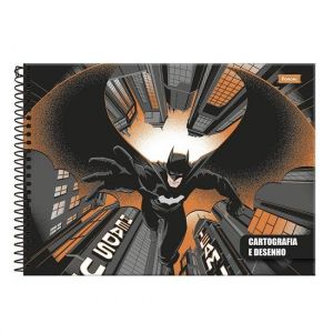 Caderno Espiral Cartografia 80 Folhas Capa Dura Batman 3386871 Foroni