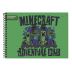 Caderno Espiral Cartografia 80 Folhas Capa Dura Minecraft 3369969 Foroni