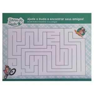 Caderno Espiral Cartografia 80 Folhas Capa Dura Turma Do Duda Jandaia -  Envio de Capas Conforme Disponibilidade do Estoque