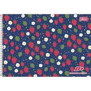 Caderno Espiral Cartografia 96 Folhas Capa Dura Feminino Mais Tilibra - Envio de Capas Conforme Disponibilidade do Estoque