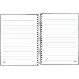 Caderno Espiral Colegial (Médio) 1 Matéria 80 Folhas Capa Dura Glow Tilibra - Envio de Capas Conforme Disponibilidade do Estoque