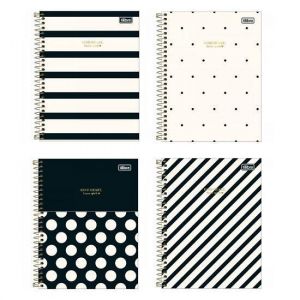 Caderno Espiral Colegial (Médio) 1 Matéria 80 Folhas Capa Dura West Village Tilibra - Envio de Capas Conforme Disponibilidade do Estoque