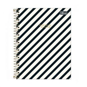 Caderno Espiral Colegial (Médio) 10 Matérias 160 Folhas Capa Dura West Village Tilibra - Envio de Capas Conforme Disponibilidade do Estoque