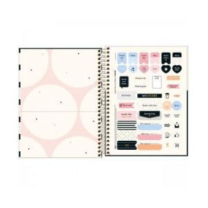 Caderno Espiral Colegial (Médio) 10 Matérias 160 Folhas Capa Dura West Village Tilibra - Envio de Capas Conforme Disponibilidade do Estoque