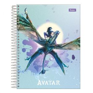 Caderno Espiral Colegial (Médio ) 1 Matéria 80 Folhas Capa Dura Avatar 3370517 Foroni - Envio de Capas Conforme Disponibilidade do Estoque