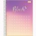 Caderno Espiral Colegial (Médio) 1 Matéria 80 Folhas Capa Dura Blush Pauta Branca Foroni - Envio de Capas Conforme Disponibilidade do Estoque